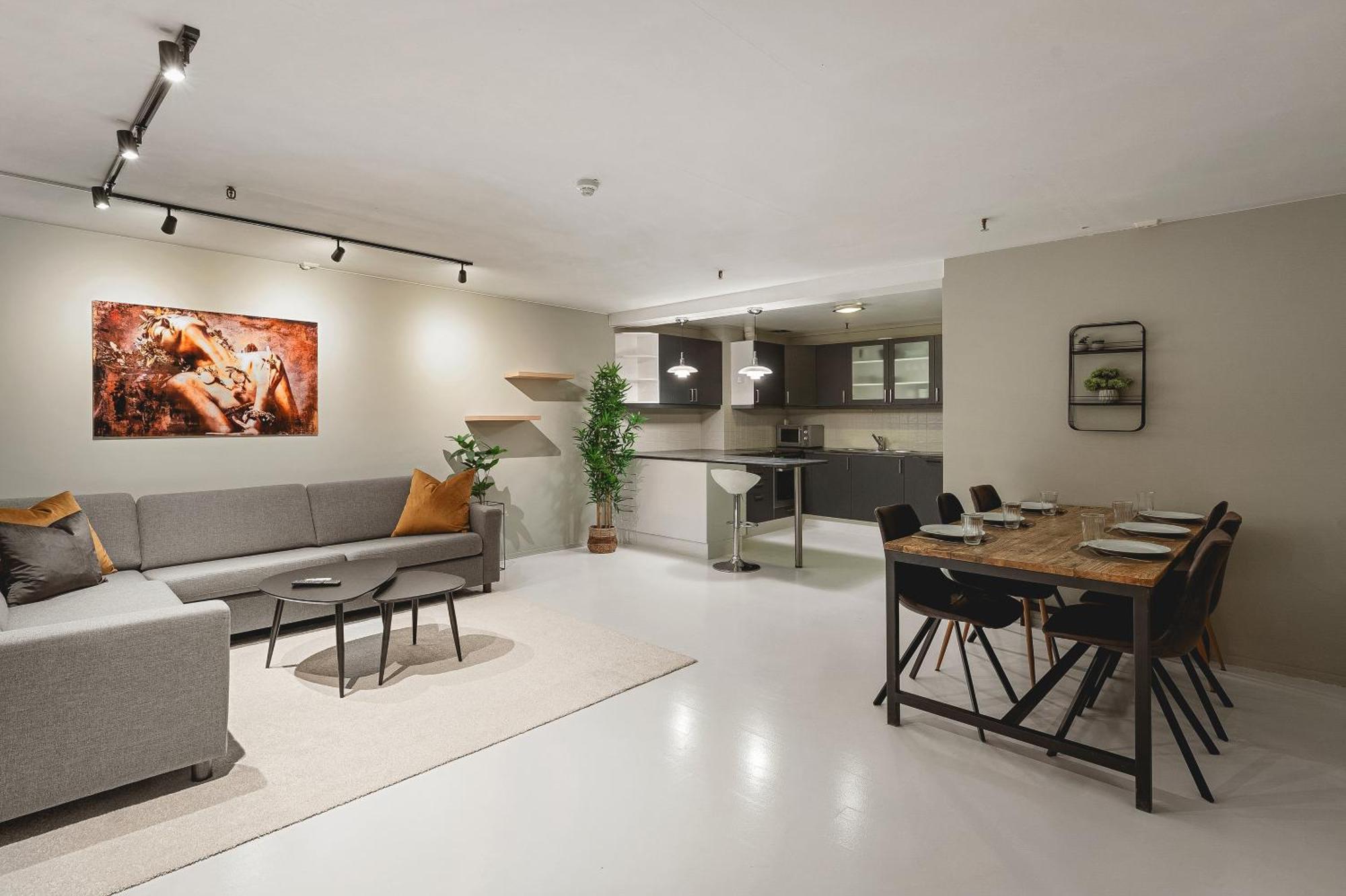 Arctic Homes - Downtown Penthouse ทรอมโซ ภายนอก รูปภาพ