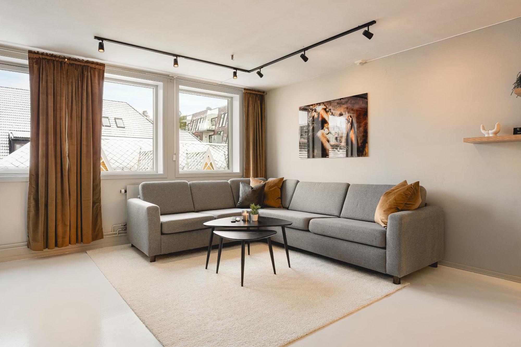 Arctic Homes - Downtown Penthouse ทรอมโซ ภายนอก รูปภาพ